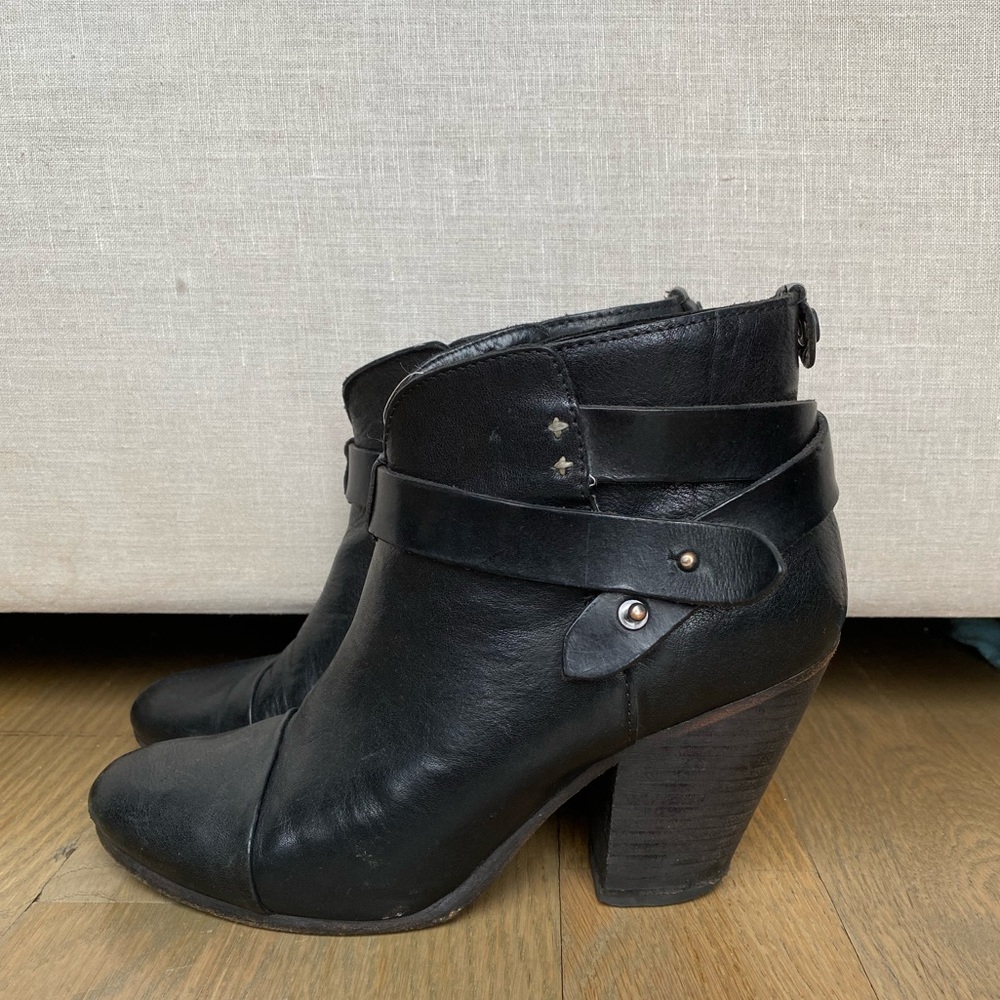 Rag & Bone Harrow Boots Black 38